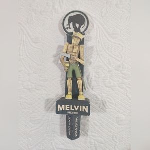 Melvin Brewing 2 X 4 DIPA Lumberjack Figure BEER TAP HANDLE - Rare